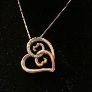SOLD!! Heart necklace